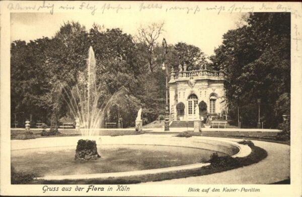 Koeln Rhein Flora Kaiser-Pavillon