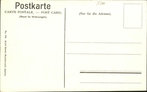 Aachen Kaiser-Dom Hauptportal Wolfsthür – Bild 2