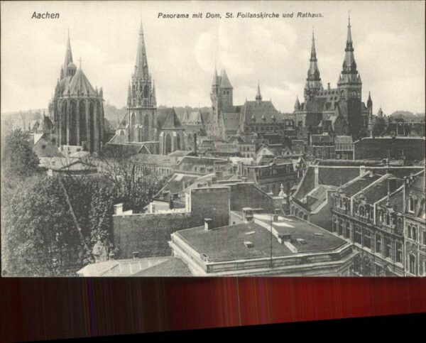 Aachen Dom St. Foilanskirche Rathaus