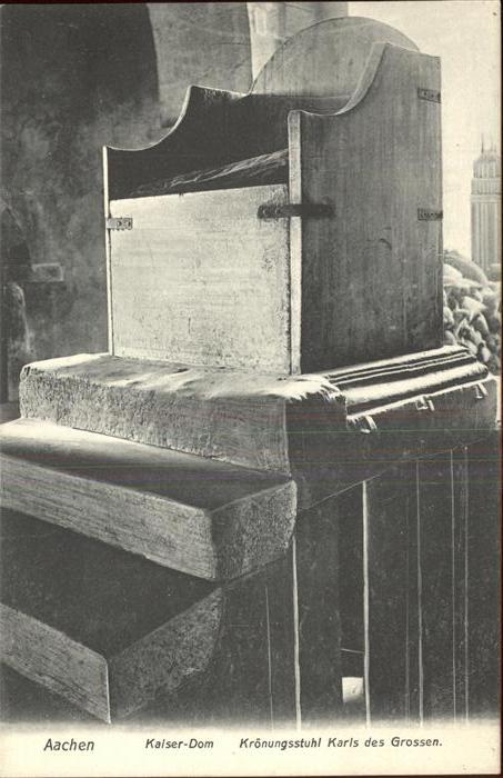 Aachen Kaiser Dom Krönungsstuhl Karl des Große