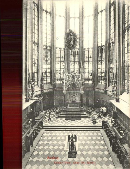 Aachen kaiser Dom Chor