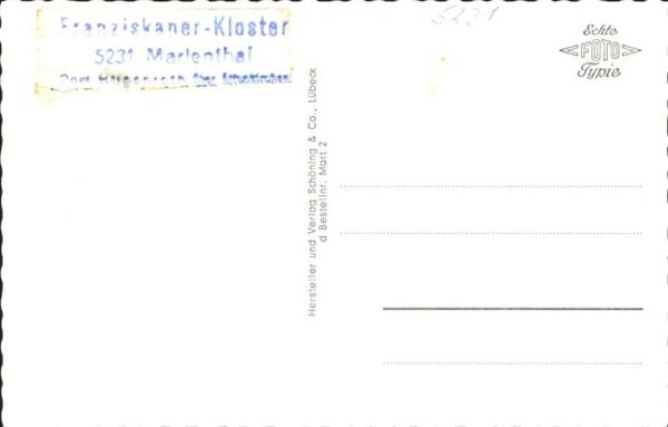 Marienthal Westerwald Franziskaner-Kloster – Bild 2