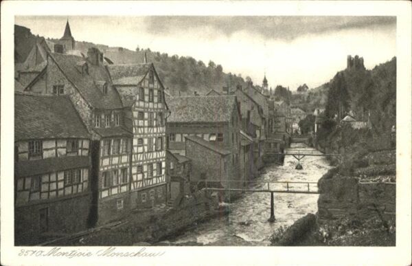 Montjoie Monschau Ruine Haller
