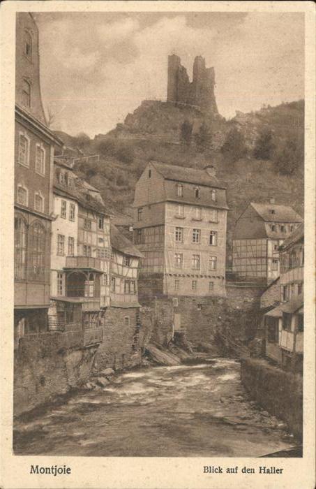 Montjoie Monschau Haller