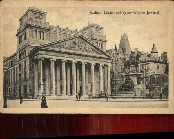 Aachen Theater Kaiser-Wilhelm-Denkmal