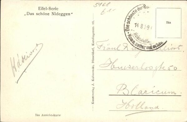 Nideggen Eifel Burg Kirche – Bild 2