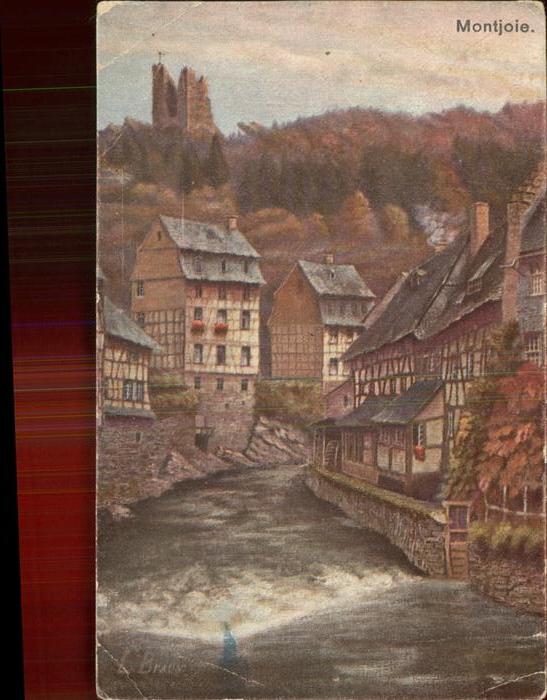 Montjoie Monschau Ruine Haller