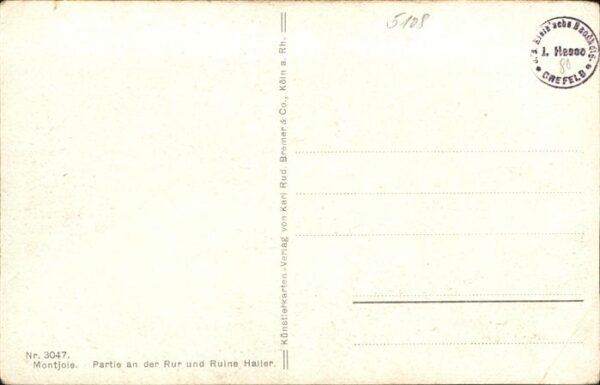 Montjoie Monschau Ruine Haller – Bild 2