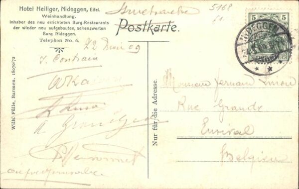 Nideggen Eifel Burg – Bild 2