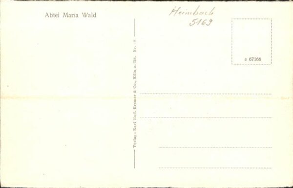 Heimbach Eifel Abtei Maria Wald – Bild 2