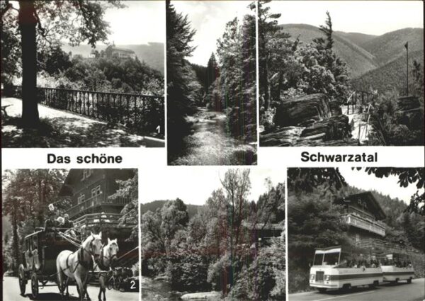 Schwarzatal Schloss Postkutsche HOG SChweizerhaus