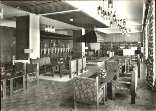 Oberhof Thueringen Interhotel Panorama Kaminhalle