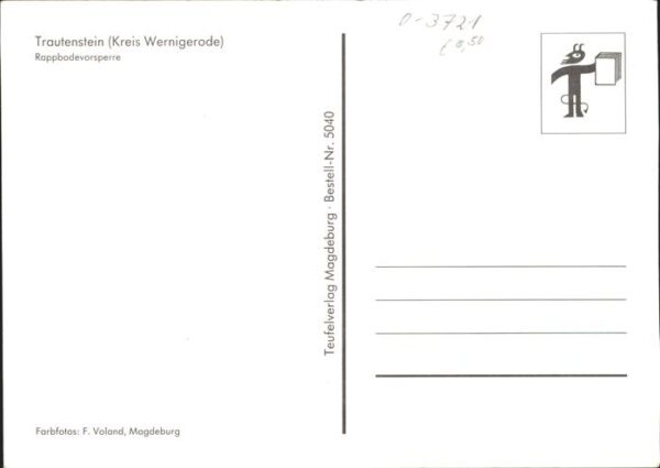 Trautenstein Harz Rappbodevorsperre – Bild 2