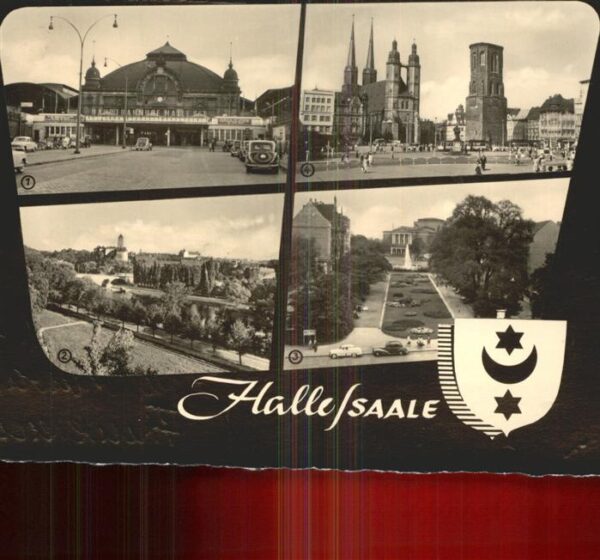 Halle Saale Hauptbahnhof Markt Burg Giebichenstein