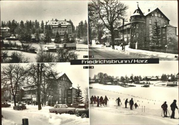 Friedrichsbrunn Harz Sanatorium Ernst Thälmann Hotel Brocken