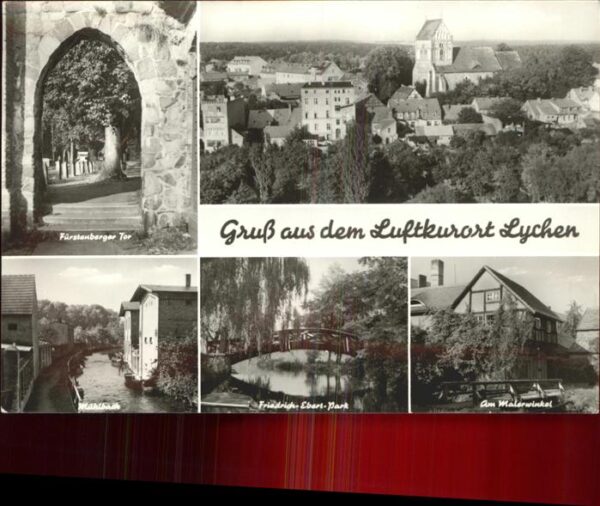 Lychen Fürstenberger Tor Am Malerwinkel Mühlba