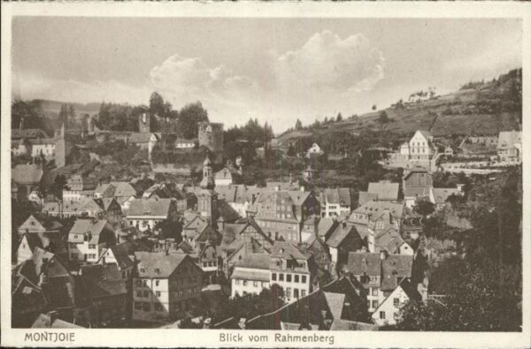 Montjoie Monschau vom Rahmenberg