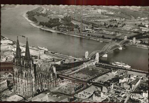 Koeln Rhein Luftbild