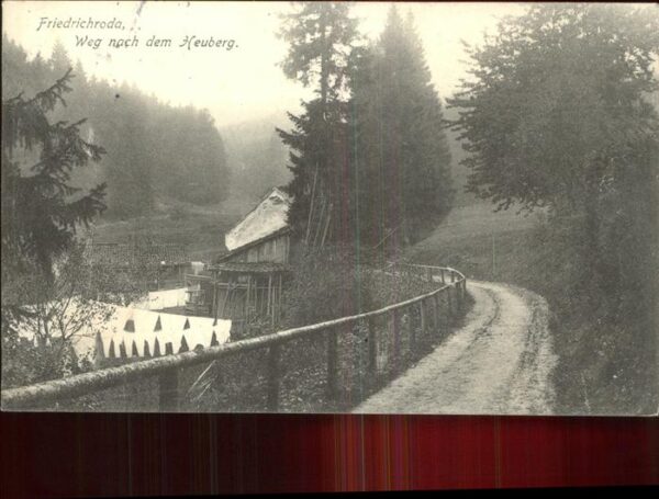 Friedrichroda Weg nach Heuberg
