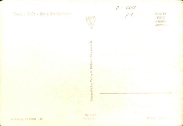 Greiz Thueringen Kreis-Krankenhaus – Bild 2