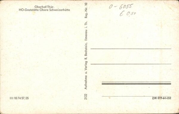 Oberhof Thueringen HOG Obere Schweizerhütte – Bild 2