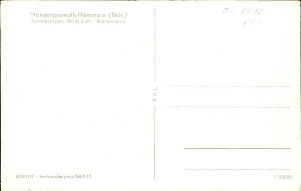 Mengersgereuth-Haemmern Blick vom Eisenbühl – Bild 2