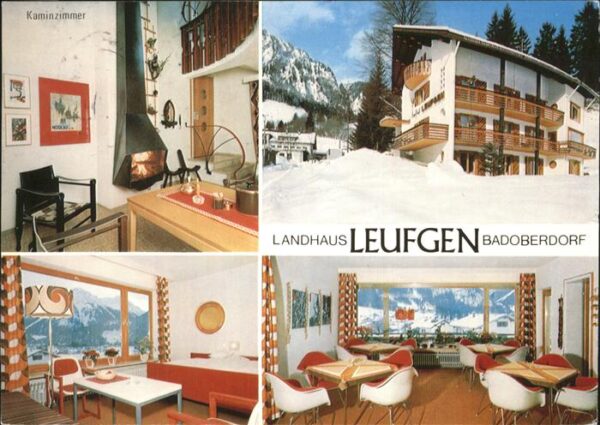 Bad Oberdorf Landhaus Leufgen Kaminzimmer