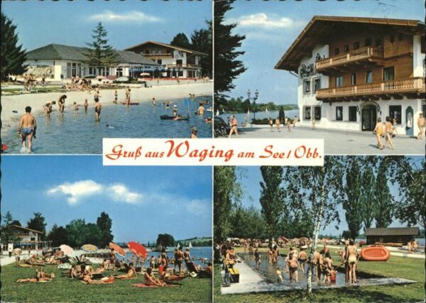 Waging See Strandbad Gasthaus Wasserkurort