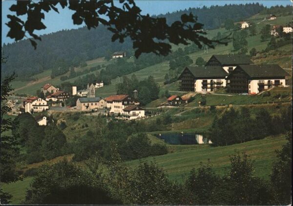 Langfurth Teilansicht Weiher Bayerischer Wald
