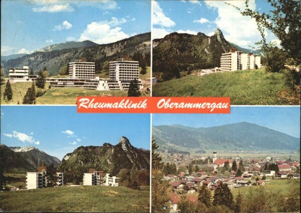 Oberammergau Rheumaklinik Notkarspitze Kofel Ammerga