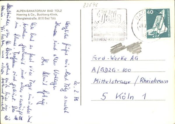 Bad Toelz Alpensanatorium – Bild 2