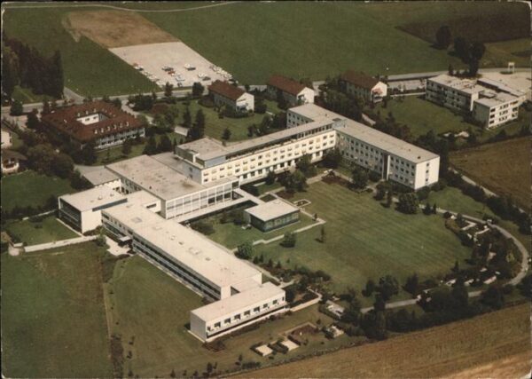 Bad Aibling Sanatorium Wendelstein Fliegeraufnahme