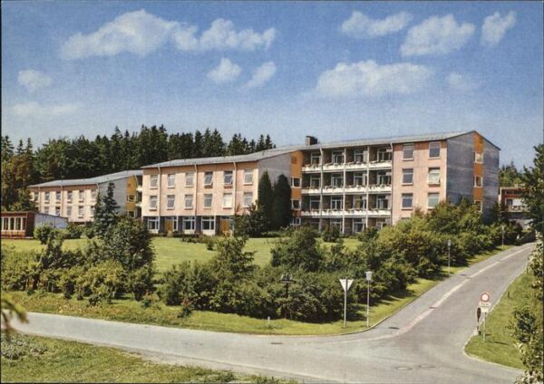 Bad Steben LVA Sanatorium Frankenwarte