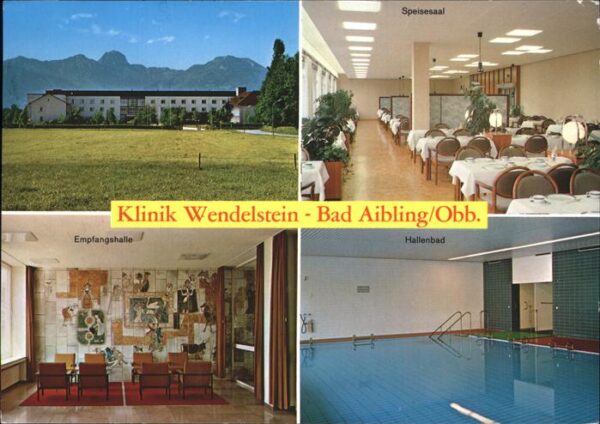 Bad Aibling Klinik Wendelstein Speisesaal Empfangsh