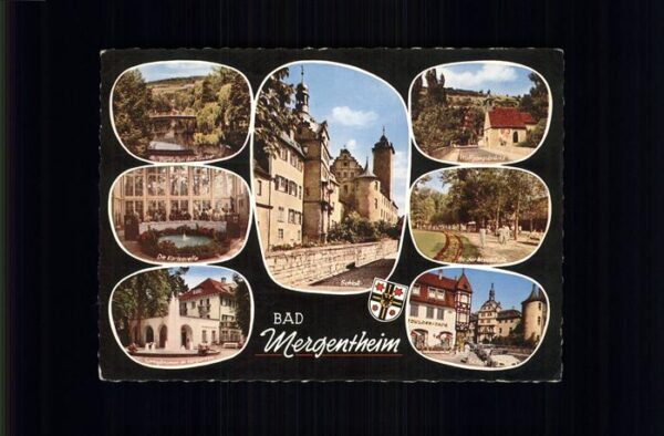 Bad Mergentheim Partie an der Tauber Karlsquelle Kurgar
