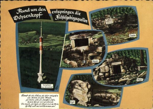 Bischofsgruen Fernsehturm Ochsenkopf Fichtelgebirgsqu