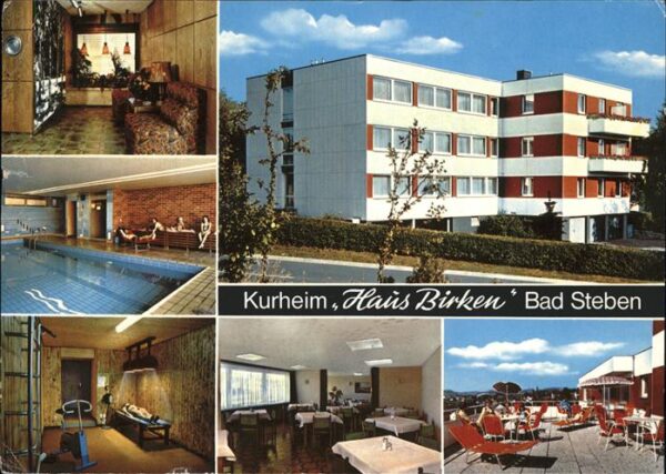 Bad Steben Kurheim Haus Birken Hallenbad Fitnessra