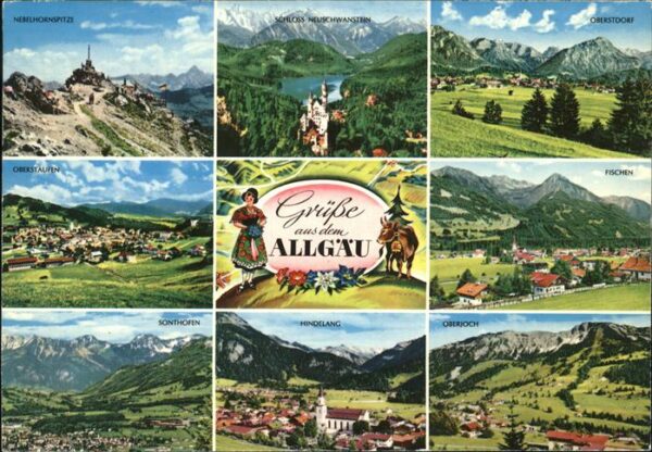 Oberstdorf Die Schönheiten im Allgäu Nebelhornspit