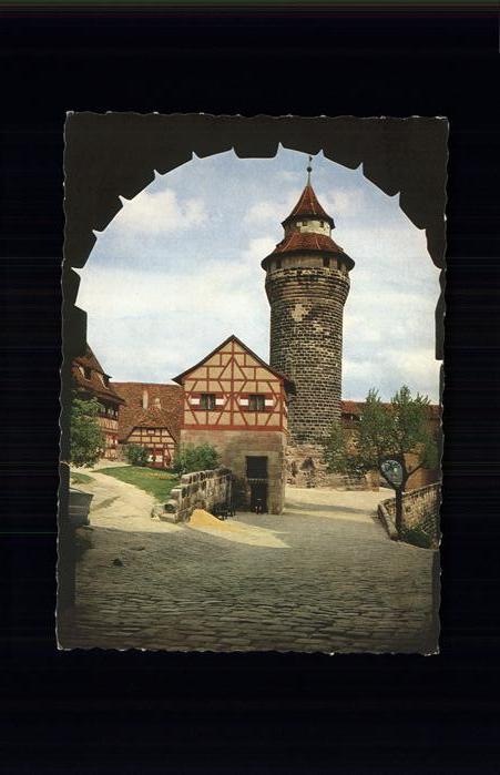 Nuernberg Kaiserburg Turm