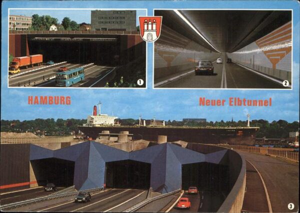 Hamburg Neuer Elbtunnel