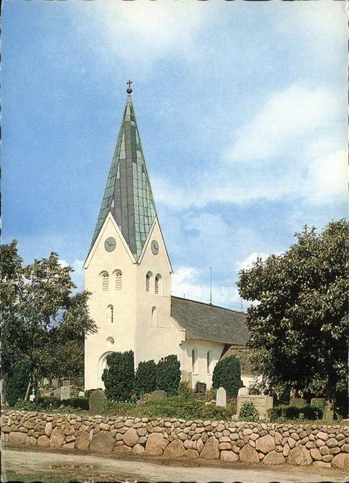 Nebel Amrum St. Clemenskirche
