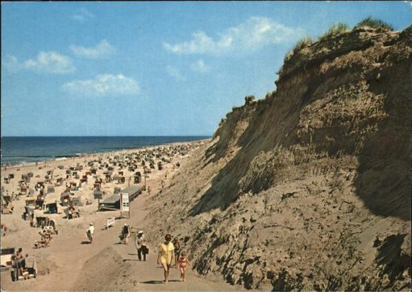 Wenningstedt Sylt Partie am Kliff Strand