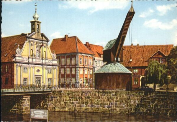 Lueneburg Kaufhaus historisches Gebäude Alter Kra