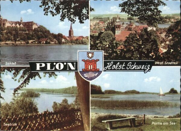 Ploen See Schloss Seeblick westlicher Stadtteil W