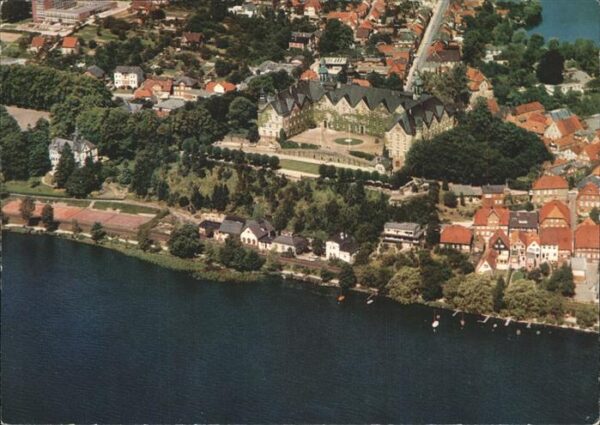 Ploen See Schloss Fliegeraufnahme