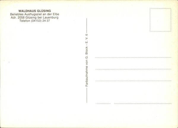Gluesing Lauenburg Gasthaus Restaurant Waldhaus – Bild 2