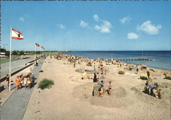 Grossenbrode Ostseebad Südstrand Vogelfluglinie Deutschland Dä