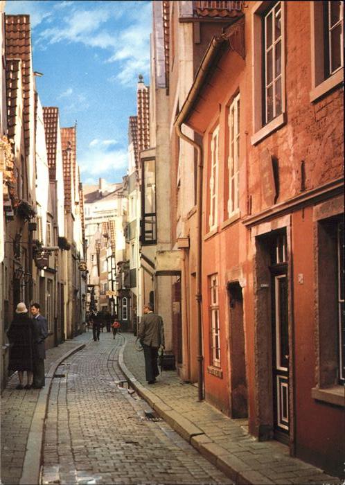 Bremen Schnoorviertel Alstadt