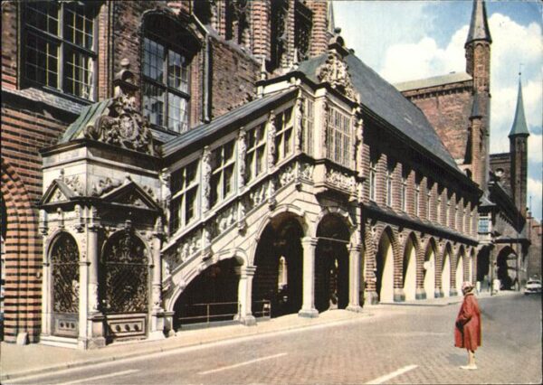 Luebeck Rathaustreppe