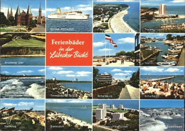 Luebeck Ferienbäder Lübecker Bucht Holstentor B